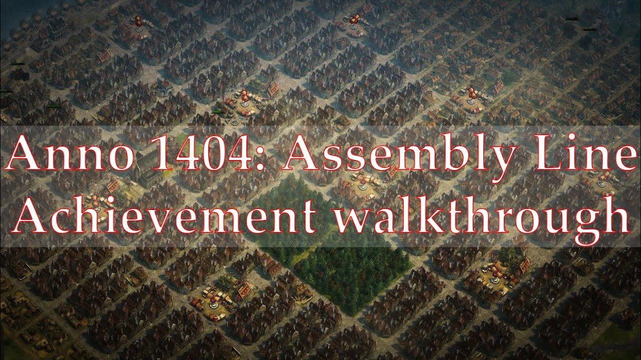 anno 1404 walkthrough